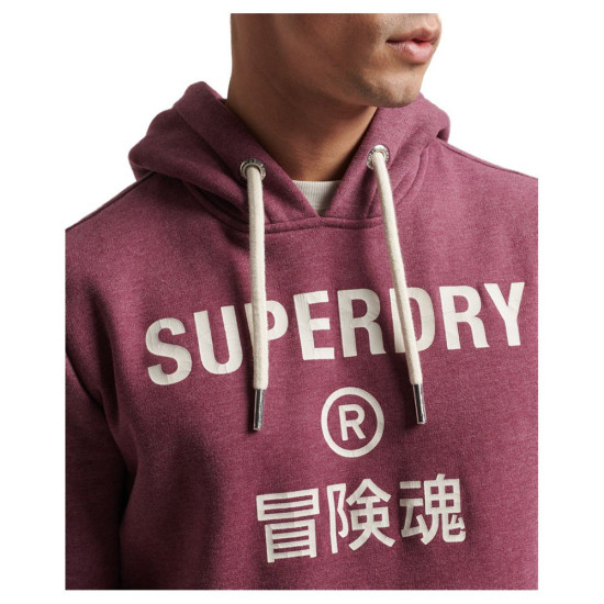 Superdry Ανδρικό φούτερ Vintage Corporation Logo Marl Hoodie